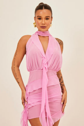 estido Frente Única Jennifer com Detalhe em Jabour