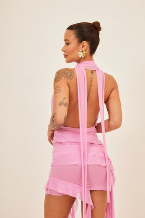 estido Frente Única Jennifer com Detalhe em Jabour